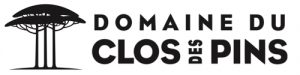 logo clos des pins blanc